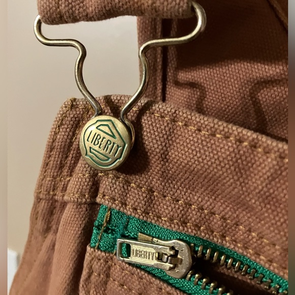 Overalls- Liberty brand. Very good used condition. Size 38 x 32 - Picture 4 of 5